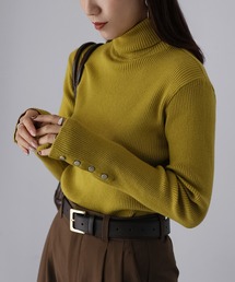 セール】ニット/セーター(イエロー/黄色系・タートルネック セール】ニット/セーター(イエロー/黄色系・タートルネック