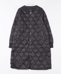 キルティングコート」に該当するグレー/灰色系のファッション
