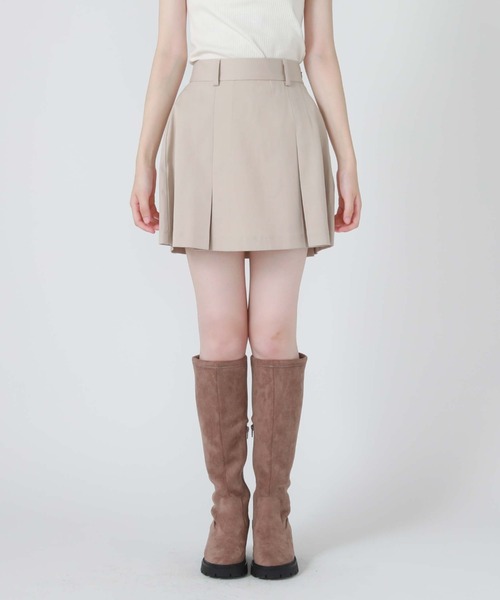 archives（アルシーヴ）の「ボックスプリーツミニスカート（スカート・レディース・アイボリー/ブラック・MEDIUM）」の18枚目の写真