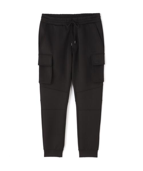 DANKE SCHON（ダンケシェーン）の「【WEB&DEPOT限定】DankeSchon/ダンケシェーン/JERSEY CARGO（カーゴパンツ・レディース・ブラック/チャコールグレー・M/S）」の6枚目の写真