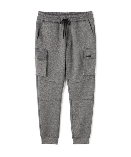 DANKE SCHON（ダンケシェーン）の「【WEB&DEPOT限定】DankeSchon/ダンケシェーン/JERSEY CARGO（カーゴパンツ・レディース・ブラック/チャコールグレー・M/S）」の2枚目の写真