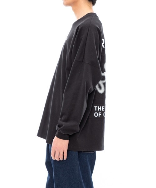 RVCA(ルーカ)の「RVCA メンズ HI SPEED FLORAL LT ロンT【2023年秋冬モデル】/ルーカ長袖バックプリントロゴロンT(Tシャツ/カットソー・メンズ・ホワイト/グリーン/ブラック/カーキ・X-LARGE/LARGE/MEDIUM/SMALL)」の18枚目の写真