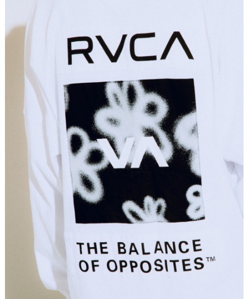RVCA(ルーカ)の「RVCA メンズ HI SPEED FLORAL LT ロンT【2023年秋冬モデル】/ルーカ長袖バックプリントロゴロンT(Tシャツ/カットソー・メンズ・ホワイト/グリーン/ブラック/カーキ・X-LARGE/LARGE/MEDIUM/SMALL)」の16枚目の写真