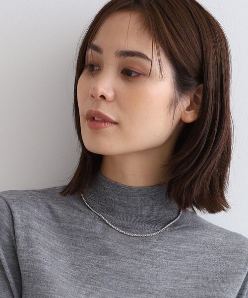 INDIVI（インディヴィ）の「◆【2連／3WAY／シンプル】チェーンネックレス（ネックレス・レディース・シルバー/ゴールド・00）」の9枚目の写真