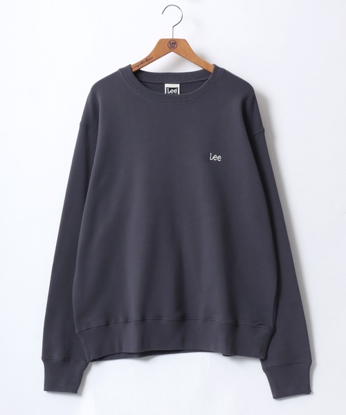 Lee(リー)の「Lee/リー COMPILATION BACK PRINT SWEAT/オーバーサイズ 裏毛 バックプリント ロゴ ワンポイント刺繍 スウェット レディース メンズ トレーナー(スウェット・メンズ・グレー/チャコール/ホワイト・XL/M/L)」の14枚目の写真