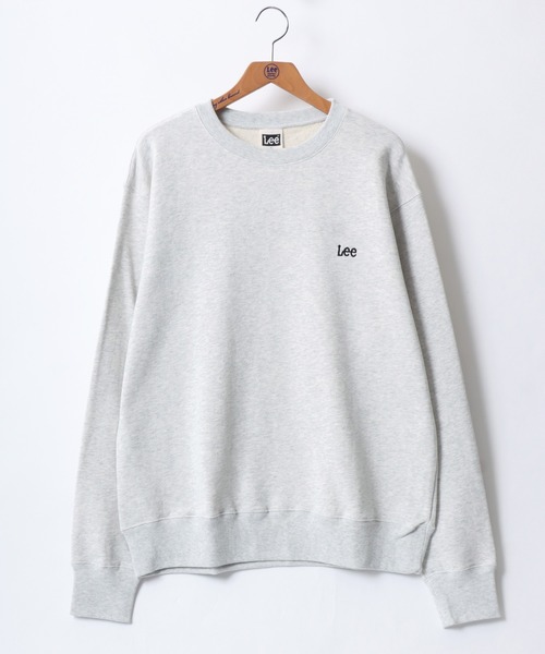 Lee(リー)の「Lee/リー COMPILATION BACK PRINT SWEAT/オーバーサイズ 裏毛 バックプリント ロゴ ワンポイント刺繍 スウェット レディース メンズ トレーナー(スウェット・メンズ・グレー/チャコール/ホワイト・XL/M/L)」の12枚目の写真