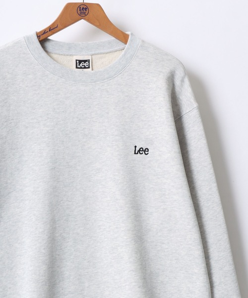 Lee(リー)の「Lee/リー COMPILATION BACK PRINT SWEAT/オーバーサイズ 裏毛 バックプリント ロゴ ワンポイント刺繍 スウェット レディース メンズ トレーナー(スウェット・メンズ・グレー/チャコール/ホワイト・XL/M/L)」の6枚目の写真