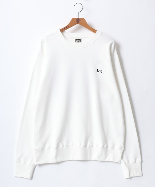 Lee(リー)の「Lee/リー COMPILATION BACK PRINT SWEAT/オーバーサイズ 裏毛 バックプリント ロゴ ワンポイント刺繍 スウェット レディース メンズ トレーナー(スウェット・メンズ・グレー/チャコール/ホワイト・XL/M/L)」の10枚目の写真