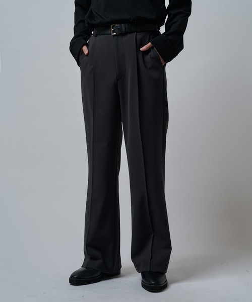 Jent Louis フレアスラックス ワイドレッグフレアパンツ（スラックス）｜Lui's（ルイス）の
