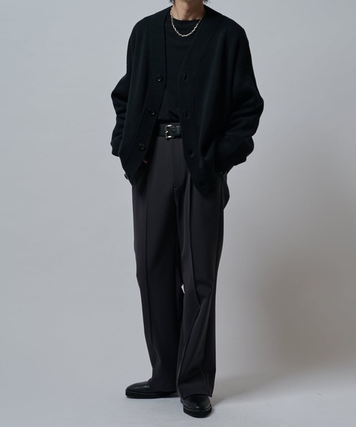 ワイドレッグフレアパンツ（スラックス）｜Lui's（ルイス）の