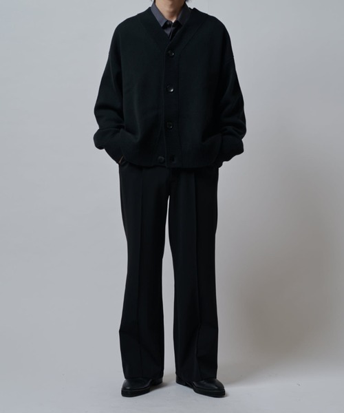 ワイドレッグフレアパンツ（スラックス）｜Lui's（ルイス）の