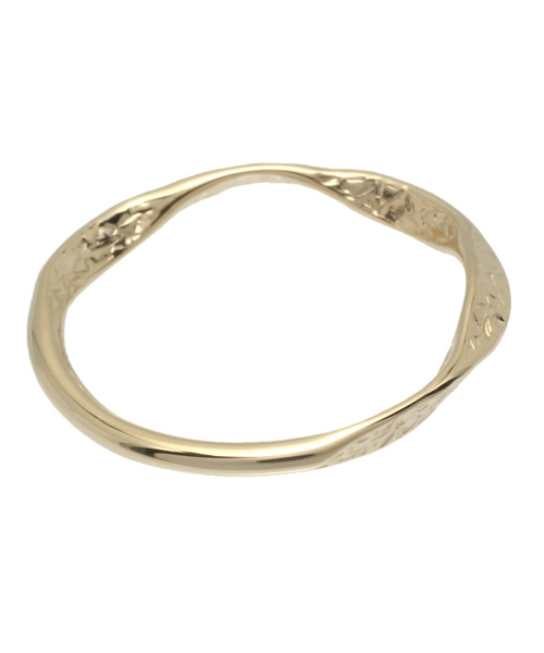 agete（アガット）の「K18ピンキーリング（10153111022）（リング