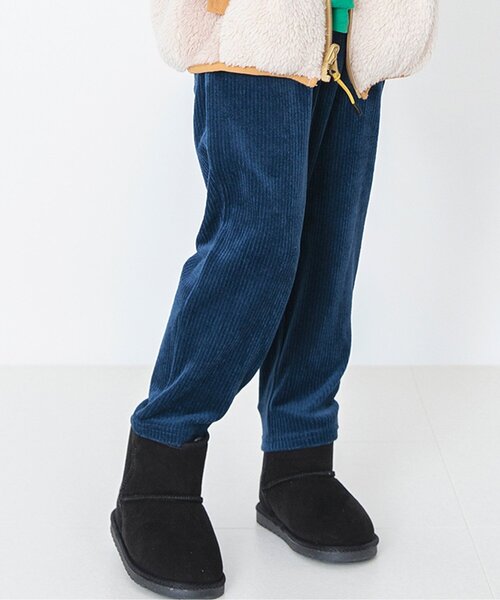 BREEZE（ブリーズ）の「【ユニセックス・ゆったり】カラバリカットコールパンツ（その他パンツ・キッズ・ブラック/アイボリー/ラベンダー/カーキ/ブラウン/ネイビー/オレンジ・120/100/140/130/90/110/80）」の6枚目の写真