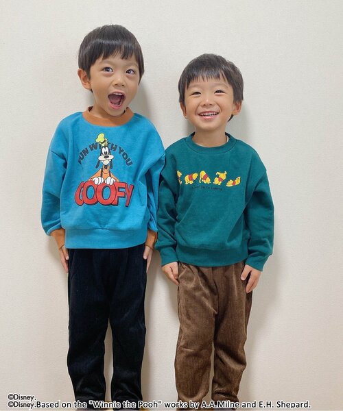 BREEZE（ブリーズ）の「【ユニセックス・ゆったり】カラバリカットコールパンツ（その他パンツ・キッズ・ブラック/アイボリー/ラベンダー/カーキ/ブラウン/ネイビー/オレンジ・120/100/140/130/90/110/80）」の9枚目の写真