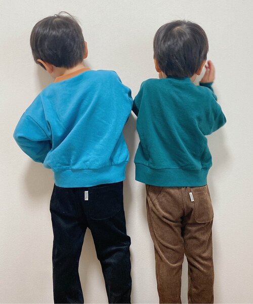 BREEZE（ブリーズ）の「【ユニセックス・ゆったり】カラバリカットコールパンツ（その他パンツ・キッズ・ブラック/アイボリー/ラベンダー/カーキ/ブラウン/ネイビー/オレンジ・120/100/140/130/90/110/80）」の10枚目の写真