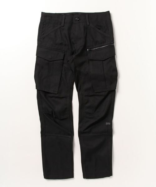 G-STAR RAW Rovic Rovic Zip 3D カーゴパンツ　黒 Rovic Zip 3D Regular Tapered Pants | Black | G-STAR® US