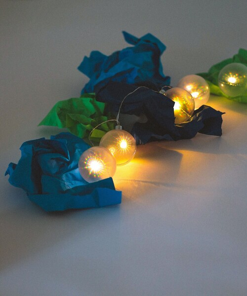 bpr BEAMS(ビーピーアール ビームス )の「SPARKLE / LED ストリング ライト(照明・メンズ・その他1/その他・ONE SIZE)」の7枚目の写真