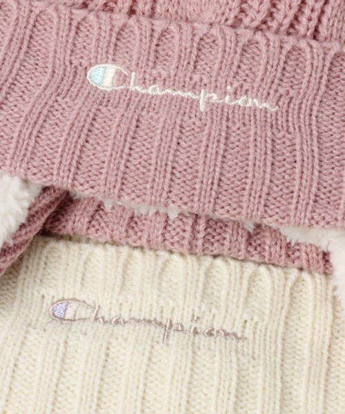 Champion(チャンピオン)の「【Champion(チャンピオン)】ニット帽 GIRLS(KIDS)(ニットキャップ/ビーニー・キッズ・パープル/ピンク/アイボリー・FREE)」の7枚目の写真