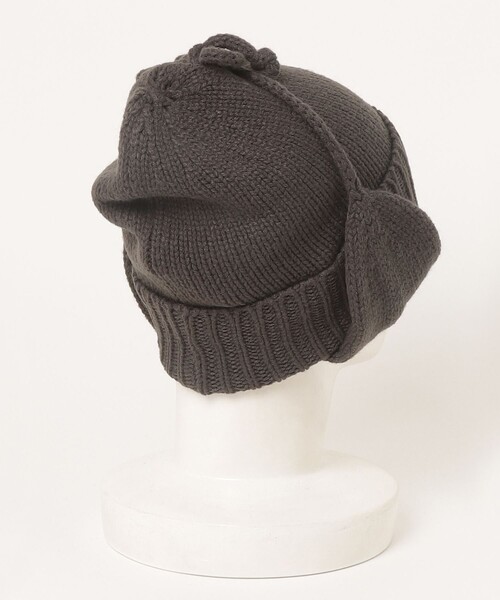 GEVACO（ゲバコ）の「【GEVACO/ゲバコ】イヤーマフニットキャップ（ニットキャップ/ビーニー・レディース・ブルー/ネイビー/チャコールグレー・FREE）」の10枚目の写真