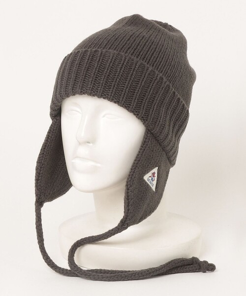 GEVACO（ゲバコ）の「【GEVACO/ゲバコ】イヤーマフニットキャップ（ニットキャップ/ビーニー・レディース・ブルー/ネイビー/チャコールグレー・FREE）」の11枚目の写真