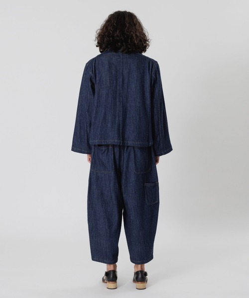 SASQUATCHfabrix.（サスクワァッチファブリックス）の「COAD PK PAINTER DENIM PANTS（デニムパンツ・メンズ・ネイビー系/インディゴブルー・S/M）」の5枚目の写真