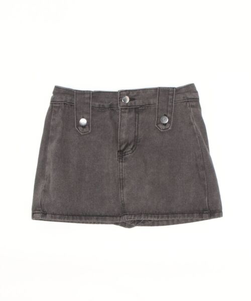 Mayree（メイリー）の「【Mayree】デニム ミニスカート ベルトセット（デニムスカート・レディース・ブラック/ブルー・SMALL/MEDIUM/LARGE）」の6枚目の写真