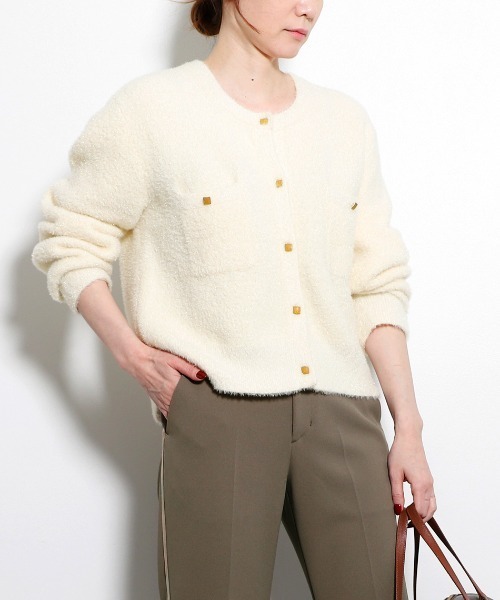 MICA&DEAL（マイカ＆ディール）の「【marmors】rame knit cardigan