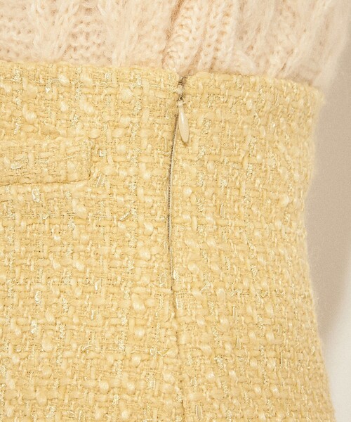 ME COUTURE(ミークチュール)の「ツイードショートパンツ(その他パンツ・レディース・イエロー/アイボリー・0/1)」の9枚目の写真