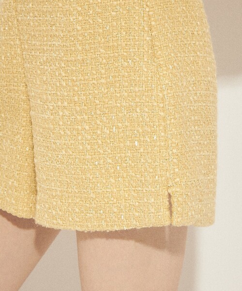 ME COUTURE(ミークチュール)の「ツイードショートパンツ(その他パンツ・レディース・イエロー/アイボリー・0/1)」の11枚目の写真