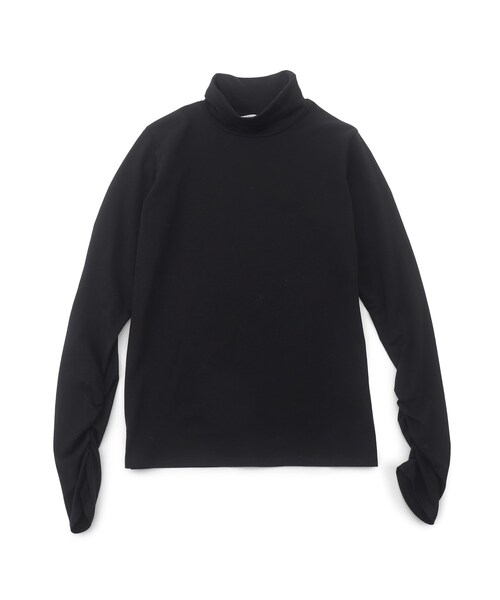 ブラック 長袖 ウールジャージトップス フリーサイズ クラシカルエルフ Classical Elf スポーツMIIX!胸元刺繍入り異素材