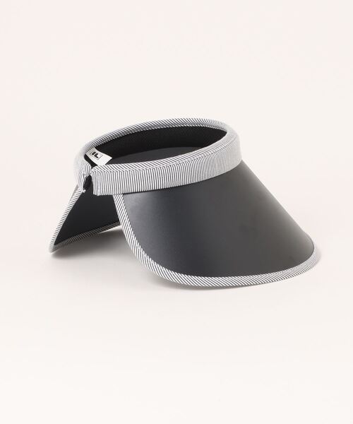 FILA(フィラ)の「FILA/フィラ FLW ST CLIP VISOR(サンバイザー・レディース・ネイビー/ブラック・ONE SIZE)」の3枚目の写真