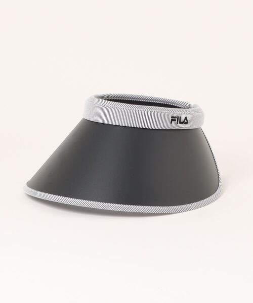 FILA(フィラ)の「FILA/フィラ FLW ST CLIP VISOR(サンバイザー・レディース・ネイビー/ブラック・ONE SIZE)」の6枚目の写真