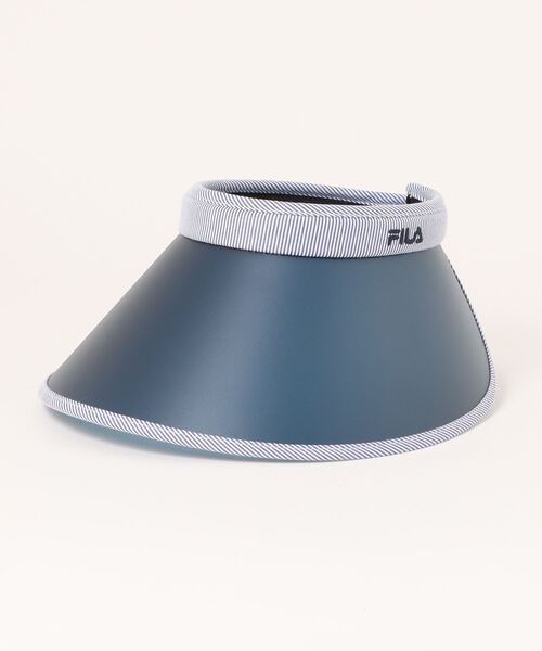 FILA(フィラ)の「FILA/フィラ FLW ST CLIP VISOR(サンバイザー・レディース・ネイビー/ブラック・ONE SIZE)」の7枚目の写真