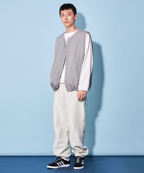 CITEN（シテン）の「＜CITEN＞ライト パデッド ベスト（ベスト・メンズ・ブラック/グレー・L/M）」の4枚目の写真