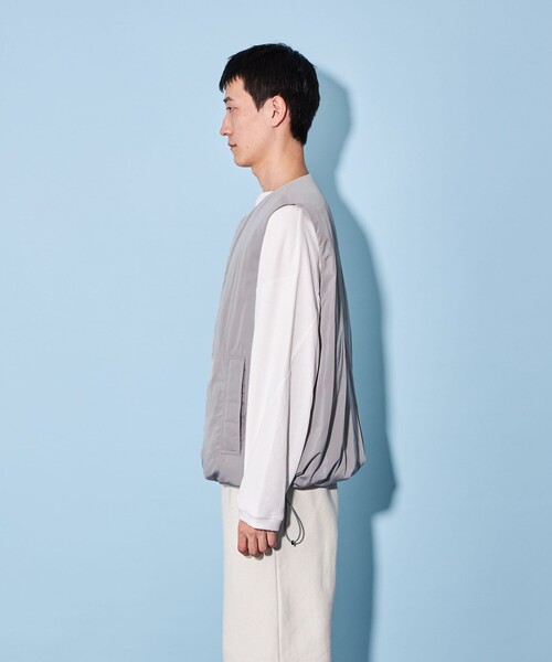 CITEN（シテン）の「＜CITEN＞ライト パデッド ベスト（ベスト・メンズ・ブラック/グレー・L/M）」の17枚目の写真