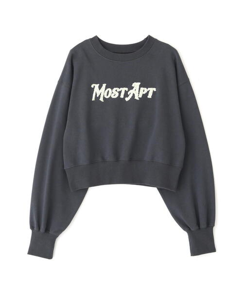 FREE'S MART(フリーズマート)の「◆サガラワッペンショート丈スウェット(スウェット・レディース・ホワイト/ホワイト系その他/ブラック・FREE)」の4枚目の写真