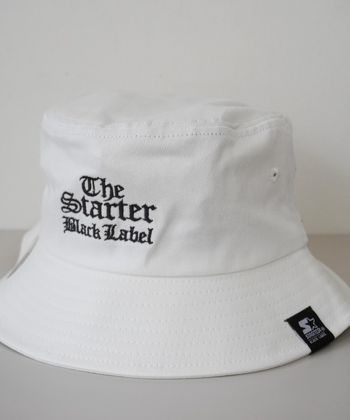 Port（ポート）の「【 STARTER BLACK LABEL / スターター 】 New ワンポイント バケット ハット（ハット・メンズ・ホワイト系その他3/ブラック系その他3/ベージュ系その他/ホワイト系その他2/ブルー系その他/グリーン系その他/ナチュラル/ブラック系その他/ホワイト系その他/ブラック系その他2/アイボリー/ブラック系その他4/ネイビー/ブルーグレー/ブラック・FREE）」の4枚目の写真