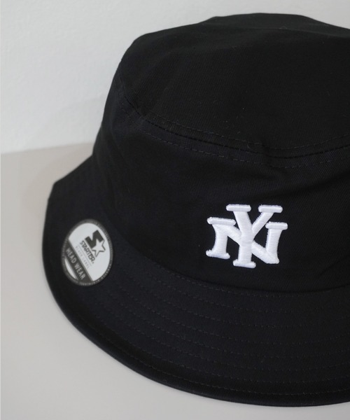 Port（ポート）の「【 STARTER BLACK LABEL / スターター 】 New ワンポイント バケット ハット（ハット・メンズ・ホワイト系その他3/ブラック系その他3/ベージュ系その他/ホワイト系その他2/ブルー系その他/グリーン系その他/ナチュラル/ブラック系その他/ホワイト系その他/ブラック系その他2/アイボリー/ブラック系その他4/ネイビー/ブルーグレー/ブラック・FREE）」の18枚目の写真