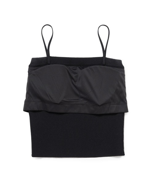 dressadress　リブカップ付きキャミソール２枚　おまとめ売り ADAM ET ROPÉ FEMME(アダム エ ロペ ファム) / カップ付き