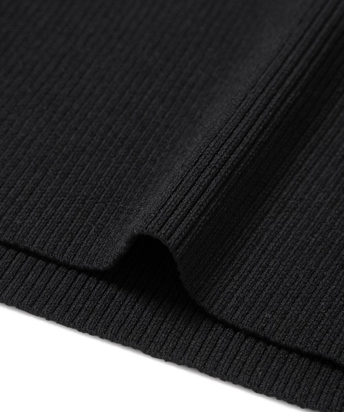 ADAM ET ROPE'（アダムエロペ）の「カップ付きリブニットキャミソール（キャミソール・レディース・ブラック/サックスブルー・FREE）」の17枚目の写真