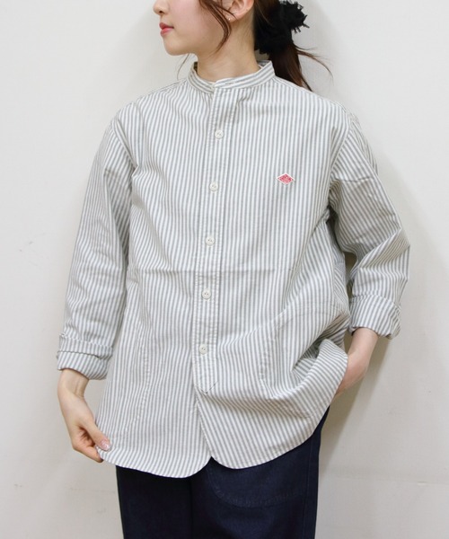 Ka　DANTON チェック柄 長袖シャツ 36 楽天市場】DANTON ダントン オックスフォード チェック バンド