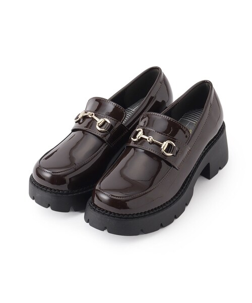 cs T&P(シーエスティーアンドピー)の「【抗菌・消臭】ビット付きローファーパンプス(パンプス・レディース・ブラック系5/アイボリー/ブラック系8/ダークブラウン/ダークブラウン系1・L/M/LL/S/XL)」の9枚目の写真