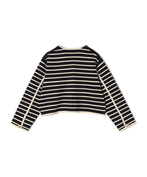 新品未使用✨ships ミラノリブ ゴールド ボタン ニット ジャケット SHIPS（シップス）の「*〈手洗い可能〉 ミラノリブ ゴールド