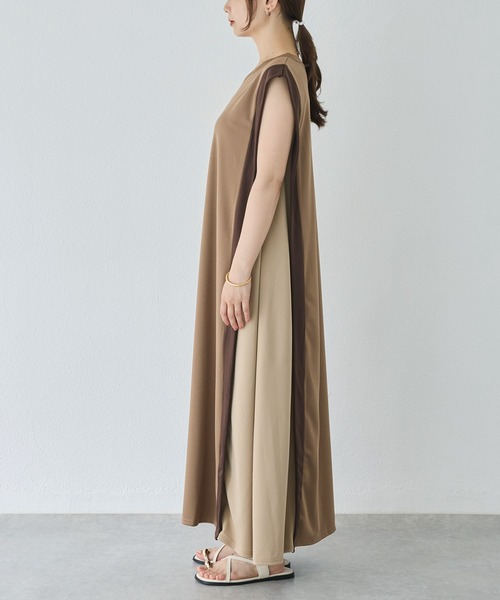 René ノースリーブワンピース♡ラベンダーカラー34⭐️極美品⭐️ 140 150 160cm】 リバーシブルワンピース ノースリーブ ナイト