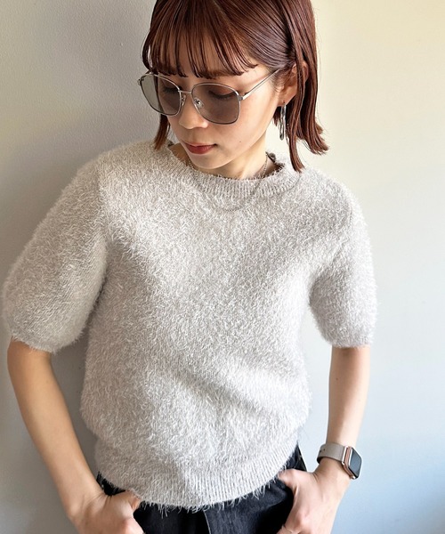 DISCOAT(ディスコート)の「メタル細フレームグラス(サングラス・レディース・シルバー/ゴールド/シルバー系その他・FREE)」の4枚目の写真