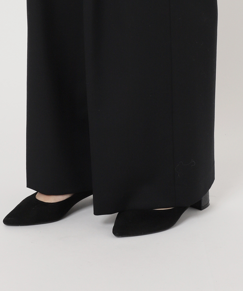 PROTAGONISTA（プロタゴニスタ）の「【PROTAGONISTA/プロタゴニスタ】タックパンツ（スラックス・レディース・ブラック/ベージュ・X-SMALL/SMALL）」の5枚目の写真