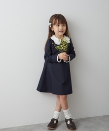 riziere（リジェール）の「【リンクコーデ】ダブルカラーセレモニーワンピース（ワンピース・キッズ）」