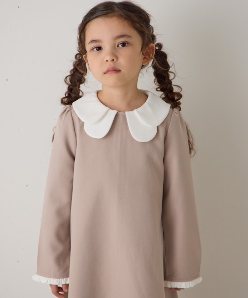 リンクコーデ】ダブルカラーセレモニーワンピース（ワンピース