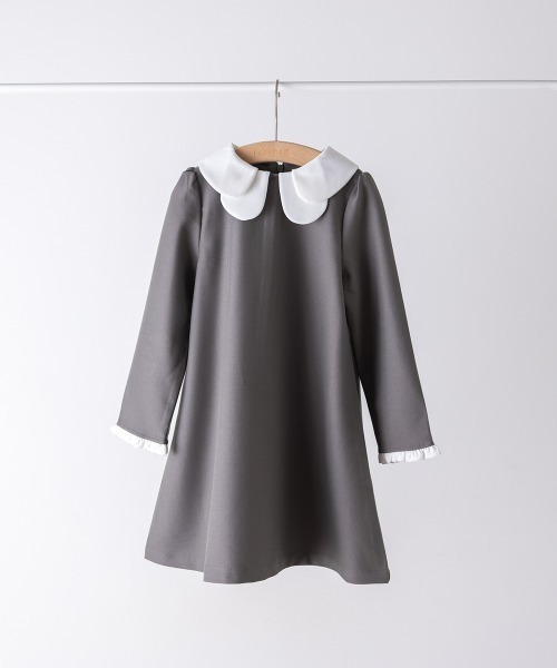 リンクコーデ】ダブルカラーセレモニーワンピース（ワンピース