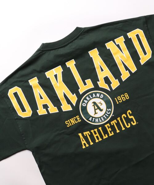 MLB(メジャーリーグベースボール)の「【MLB 】バックロゴ ロングスリーブTシャツ/メンズ(Tシャツ/カットソー・メンズ・ブラック/グレー/ネイビー/ホワイト/グリーン・M/L/LL)」の11枚目の写真